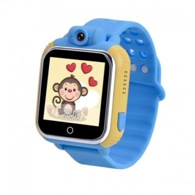 Детские часы с GPS Wonlex Smart Baby Watch GW1000 (голубые)