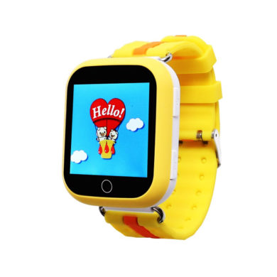 Детские GPS часы Smart Baby Watch Q100 / GW200S (оранжевые)