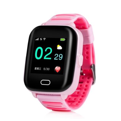 Детские GPS часы Smart Baby Watch Wonlex KT02 (розовые)